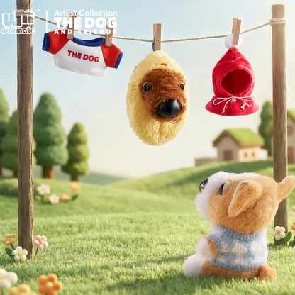 DOGGY OOTD Dog Fashion Show Series-Plush Keychain Blind Box#Soft Stuffed Plush #Cute Character Plush #Blind Box Plush Gift