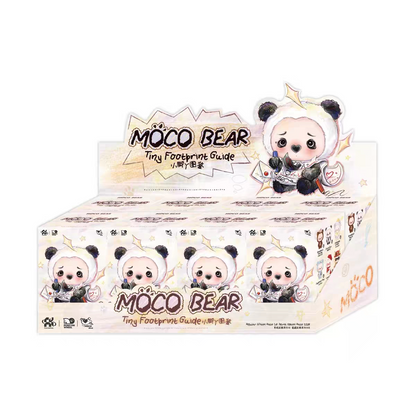 MOCO BEAR-Tiny Footprint Guide Series Plush Blind Box#CollectibleStatue #BlindBoxFigure #MysteryToy