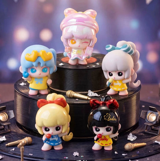 LANCY LULU-cute girl alliance mini figure#Tiny Bean Collectible #Mini Figure Beans #Cute Bean Toy