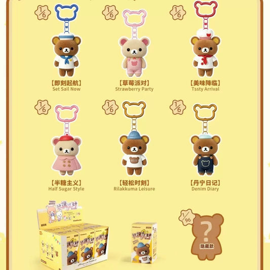 [O] D.Oi Bear Rilakkuma Doll Party Series Blind Box#AnimeFigure#ScaleFigure#DesignerToy #LimitedRun