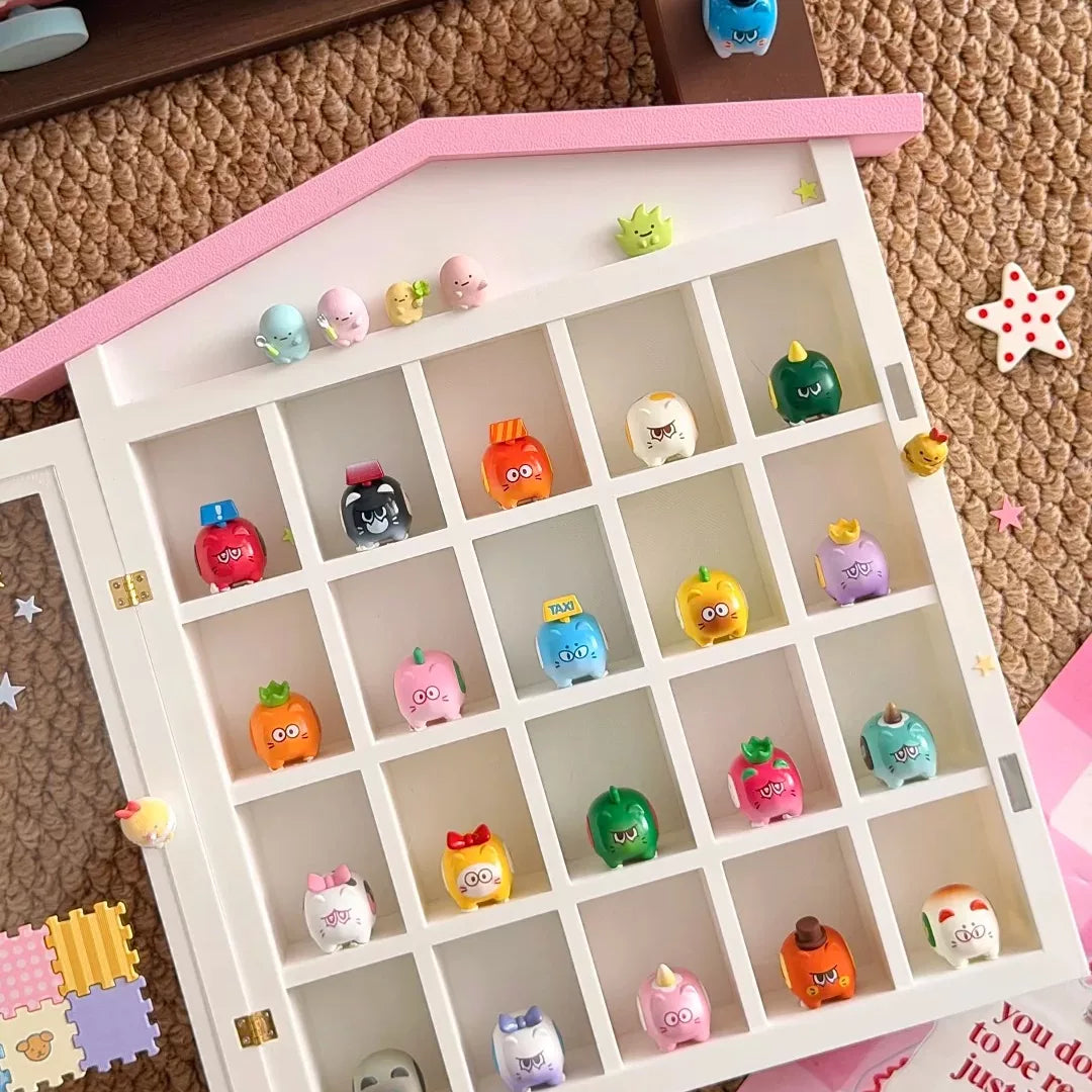 GOGO Ding Ding Cat Series Cute Grain Blind Box#Kawaii Mini Beans #Tiny Pocket Beans #Mini Bean Blind Capsule