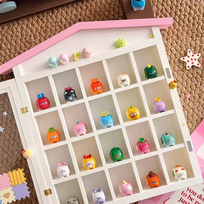 GOGO Ding Ding Cat Series Cute Grain Blind Box#Kawaii Mini Beans #Tiny Pocket Beans #Mini Bean Blind Capsule