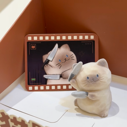 【T】Cat PAI Emotional Performance Velvet  FUFU Blind Box