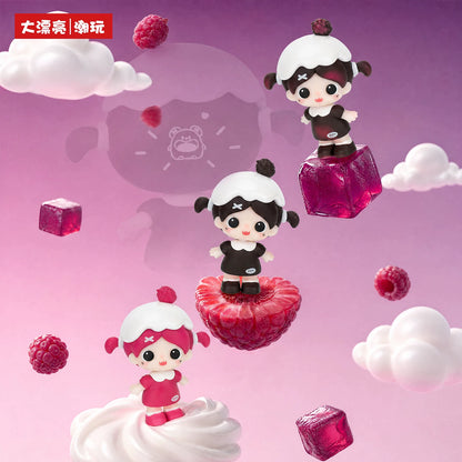 Piupu-Fruit Rainbow Series Mini Figures Blind Box#Cute Bean Toy #Pocket Sized Figurine #Miniature Bean Doll