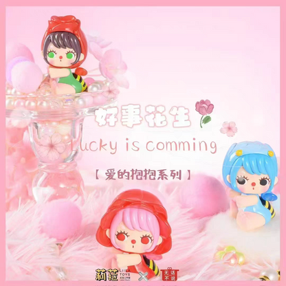 【O】Liila&Not saying anything Good Things Happen - Love Hug Figurine Series#ScaleFigure#AnimeFigure #MysteryFigure #UnboxingFigure #BlindBoxCollector