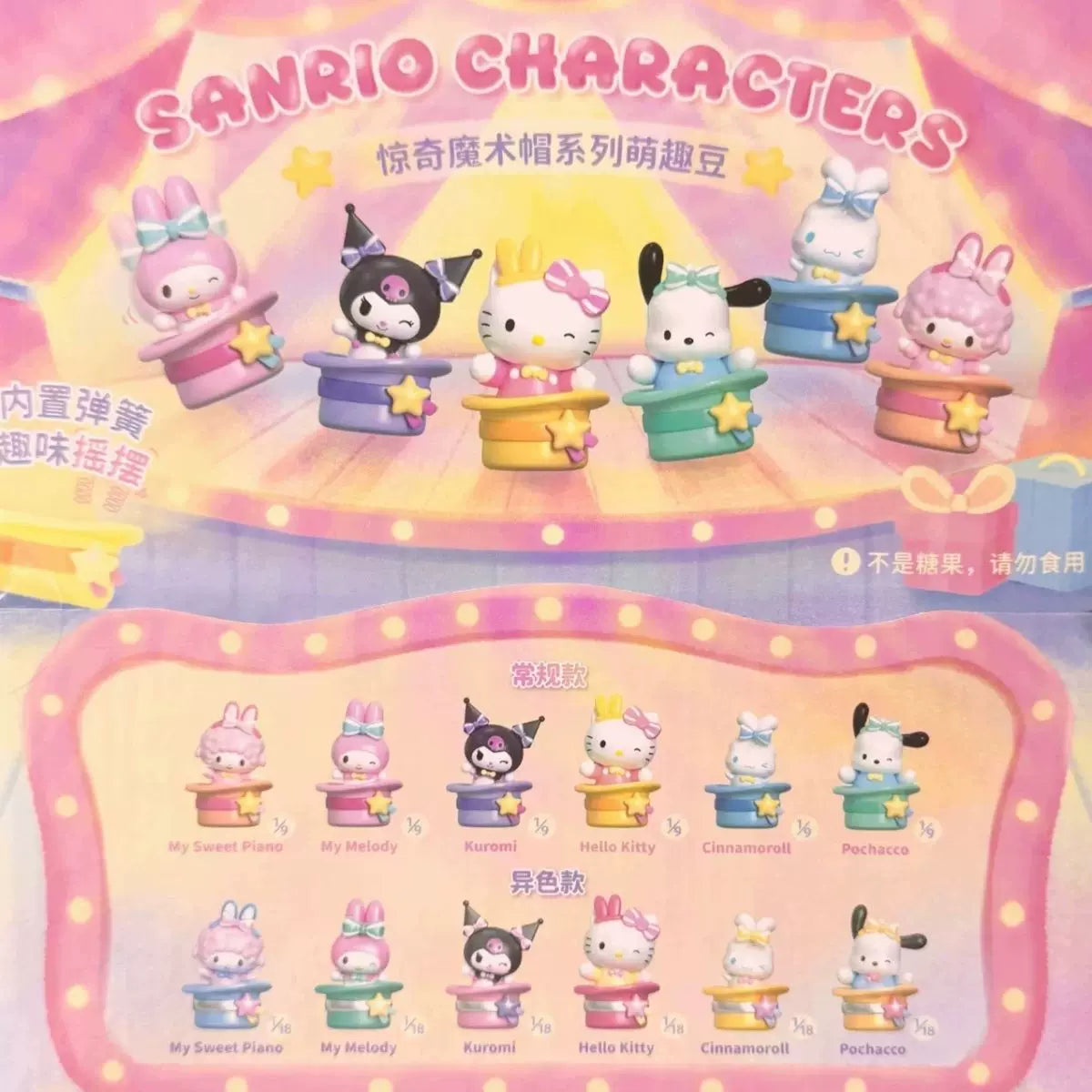 Sanrio’s new series of magical hats – cute beans