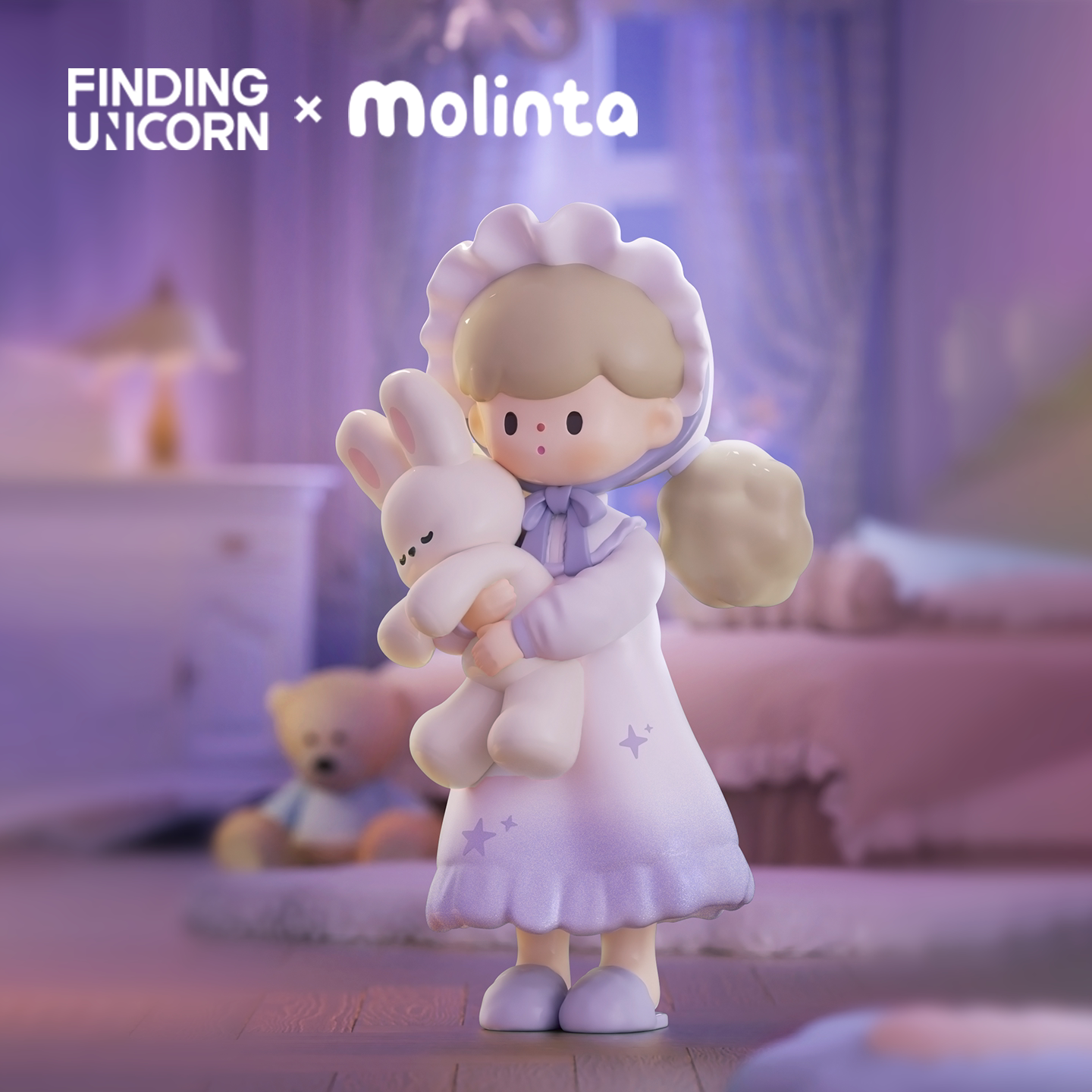 FIND Unicorn Molinta Wonderland Theater Series Blind Box