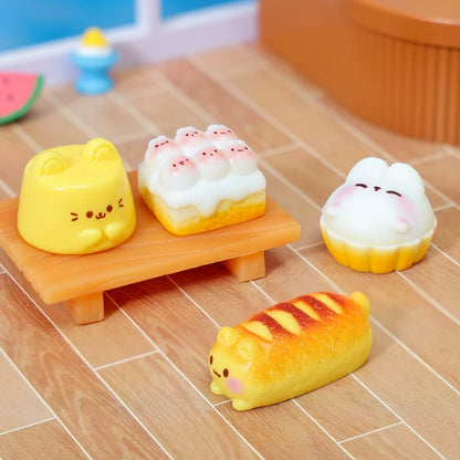 Xidiandian Bake Studio Box#Miniature Bean Doll #Collectible Bean Figures #Kawaii Mini Beans