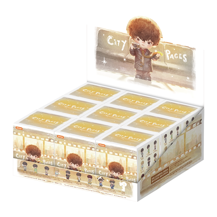 ukio City Pages Series Blind Box#NewFigure #JustArrived #DeskFigure