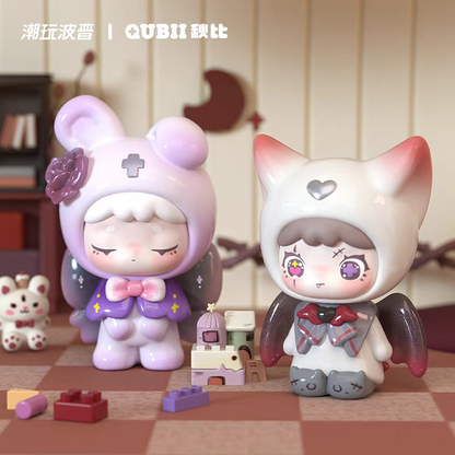 【T】QUBLL Animal castle daylight & Dark Night Series Cute Bean Blind Bag