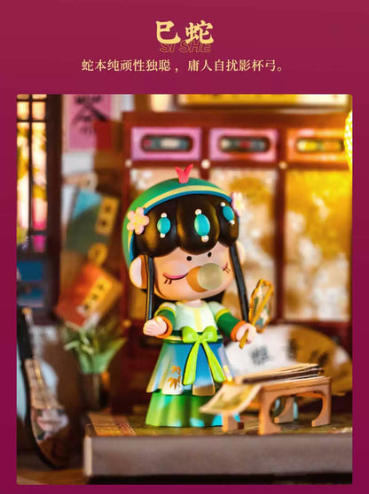 【正品】若来Nanci囡茜十二生肖系列盲盒网红少女心公仔潮流摆件