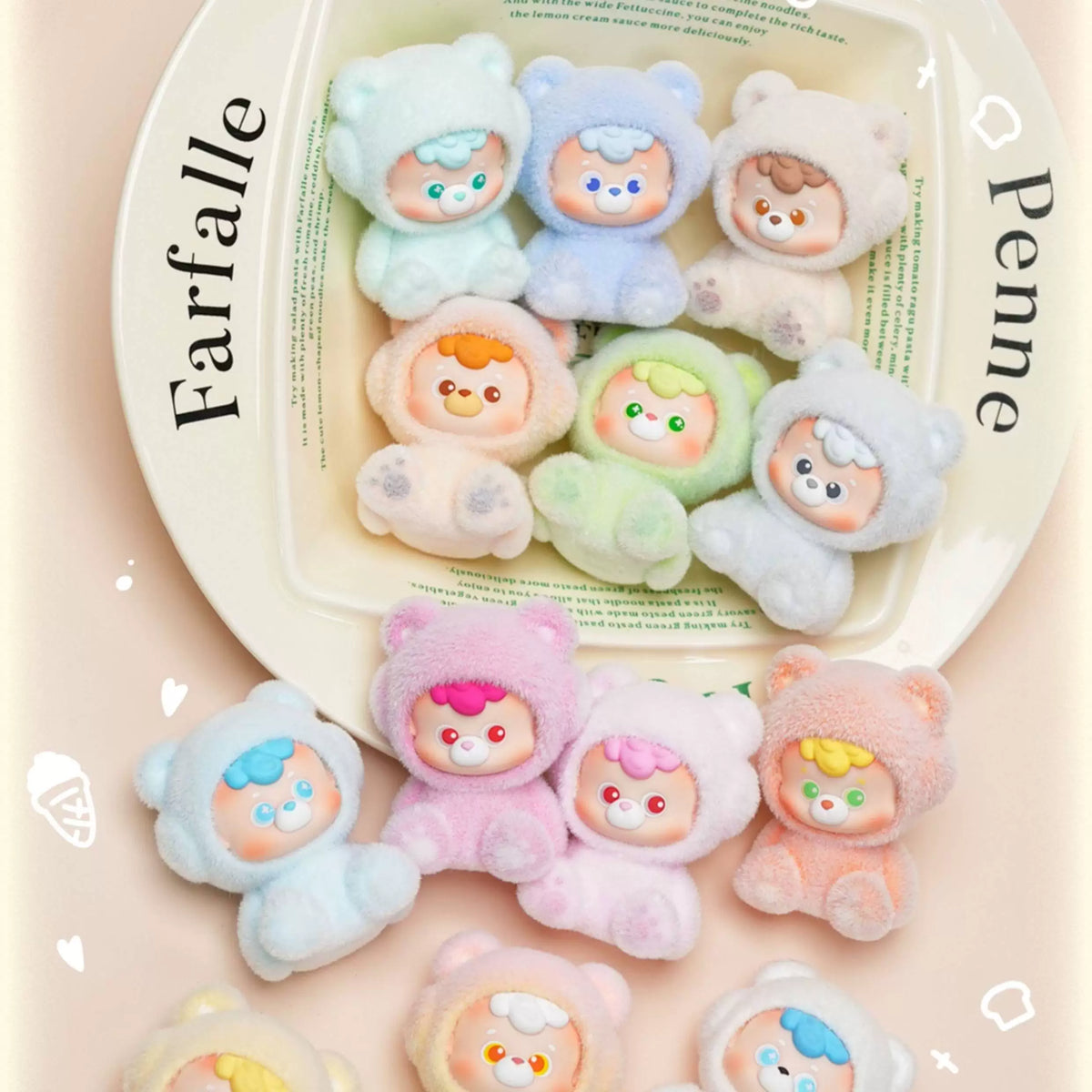 diudiu baby 24/7 Cuddle Series Mini Blind Box#blindbox#collectibles#beans