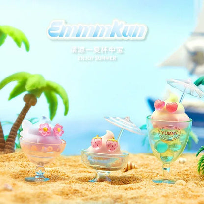 Emmmkun Cool Summer Series Blind Box#Collectible Bean Figures #Kawaii Mini Beans #Tiny Pocket Beans
