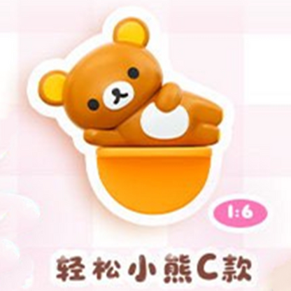 Rilakkuma Lazy Lying#Collectible Bean Figures #Kawaii Mini Beans #Tiny Pocket Beans