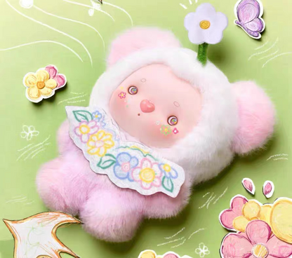 MOCO BEAR-Tiny Footprint Guide Series Plush Blind Box#CollectibleStatue #BlindBoxFigure #MysteryToy