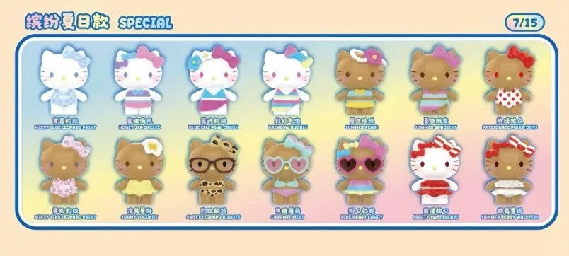 TOPTOY Hello Kitty Colorful Swimsuit Figures Surprise Bag#AnimeFigure #ScaleFigure#FigureCollection#DisplayPiece#FigureCollector