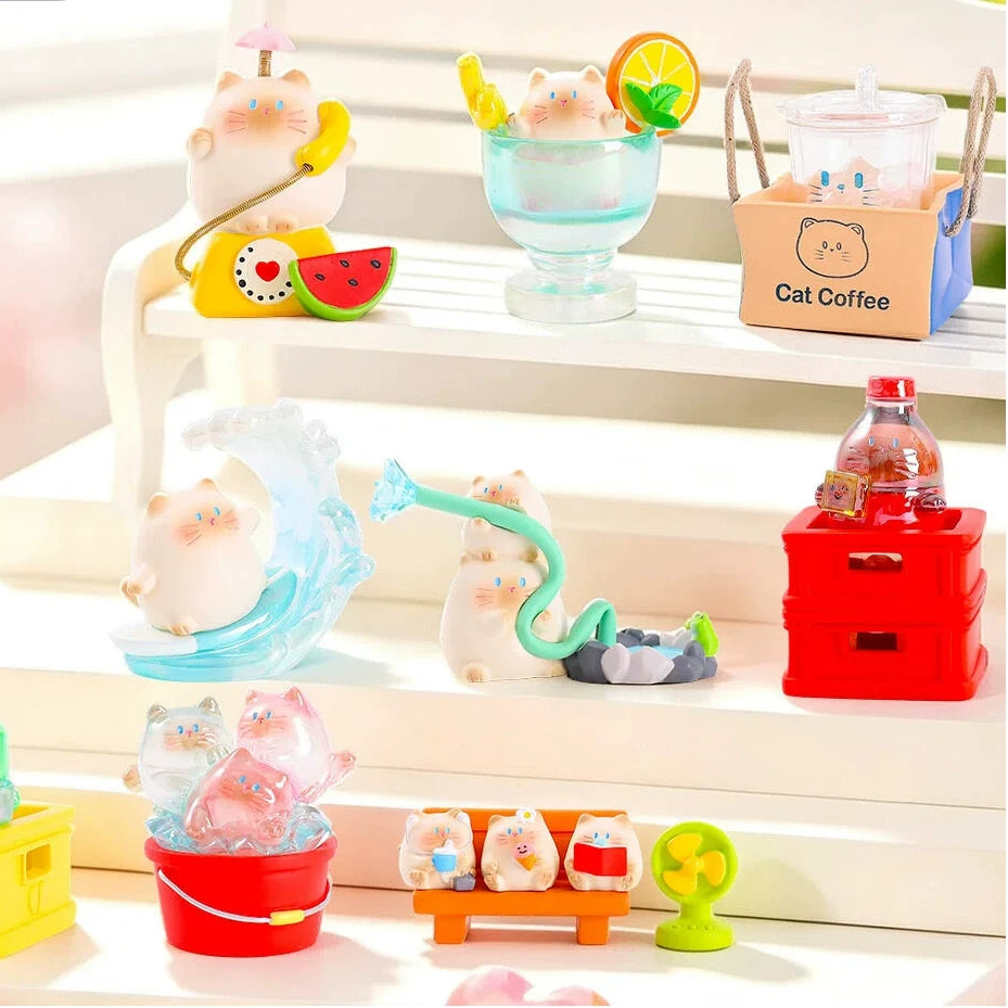 Happy List of Cats#UnboxingDay  #DeskFigure  #Mini Bean Figures