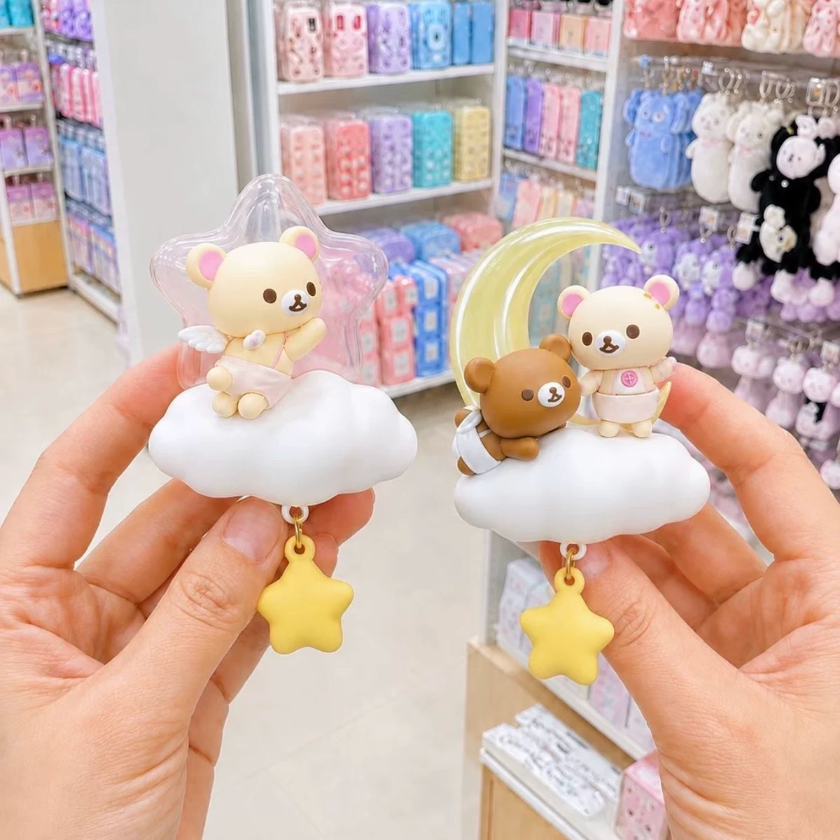 Rilakkuma Gentle Angel Light Up Fridge Magnet Figure#NewFigure  #JustArrived  #UnboxingDay 