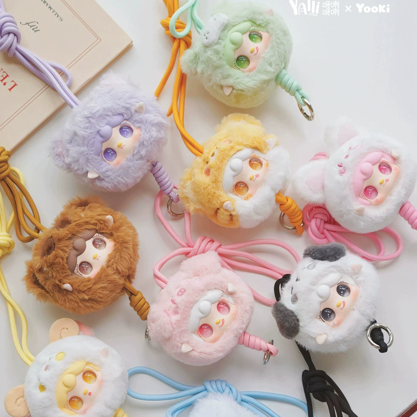 【T】Yooki V7 Mini Zoo Phone Lanyard Plush Series Blind Box