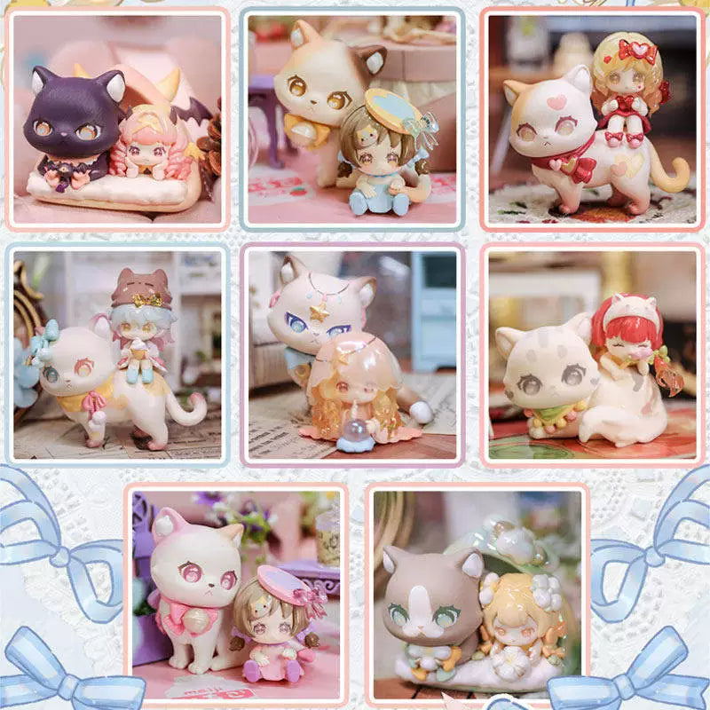 Sweet Emilya Cat Moni-Kitten Companion Series Figures Blind Box#FigureCollection#MysteryFigure#UnboxingFigure #BlindBoxCollector #StatueCollection 
