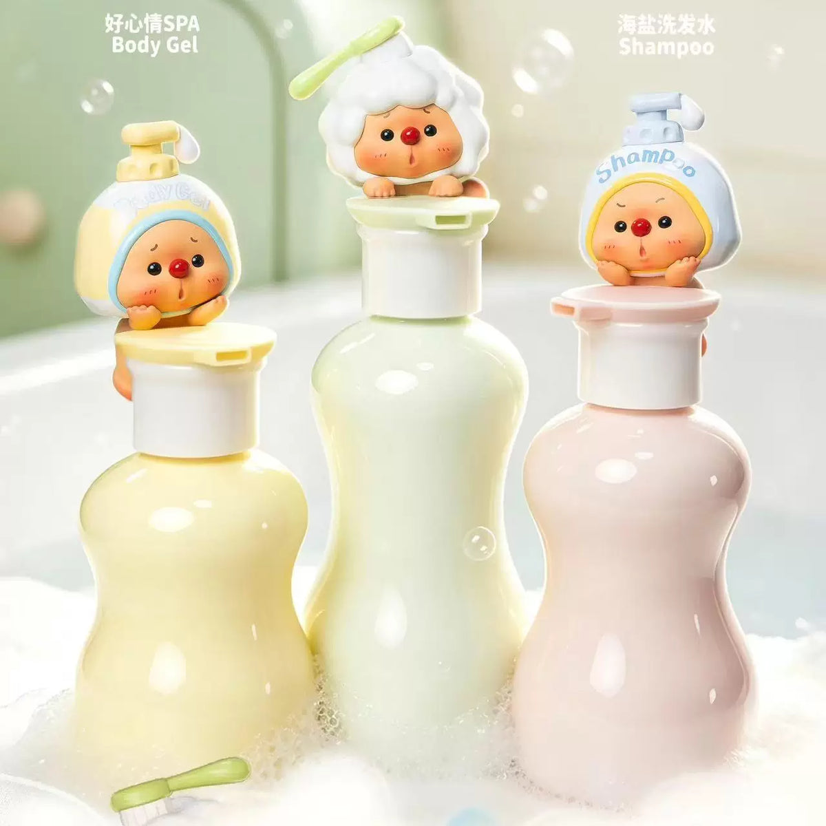 OYO Bathroom Adventure Mini Series Blind Box#Kawaii Mini Beans #Tiny Pocket Beans #Mini Bean Blind Capsule