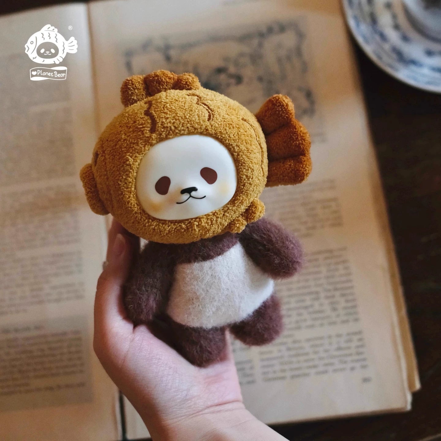 【T】PANPAN Planet Bear Stay With Me Plush Series Blind Box