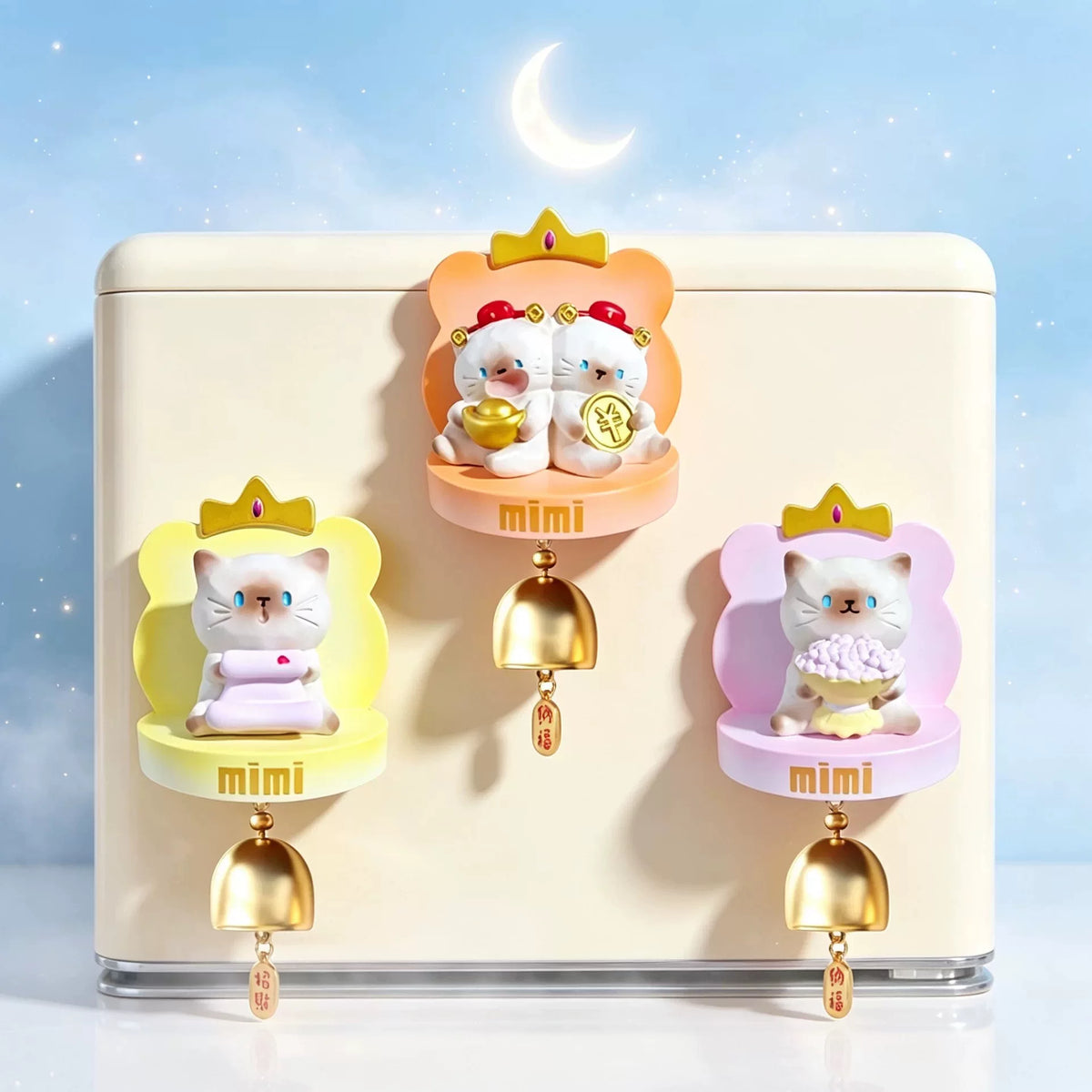 Jingle Kitties(cat) – Magnetic Wind Chime#UnboxingFigure  #JustArrived #UnboxingDay 