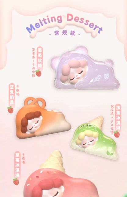WENDY Menlted Away Mini Bean Series Unbag#Kawaii Mini Beans #Tiny Pocket Beans #Mini Bean Blind Capsule