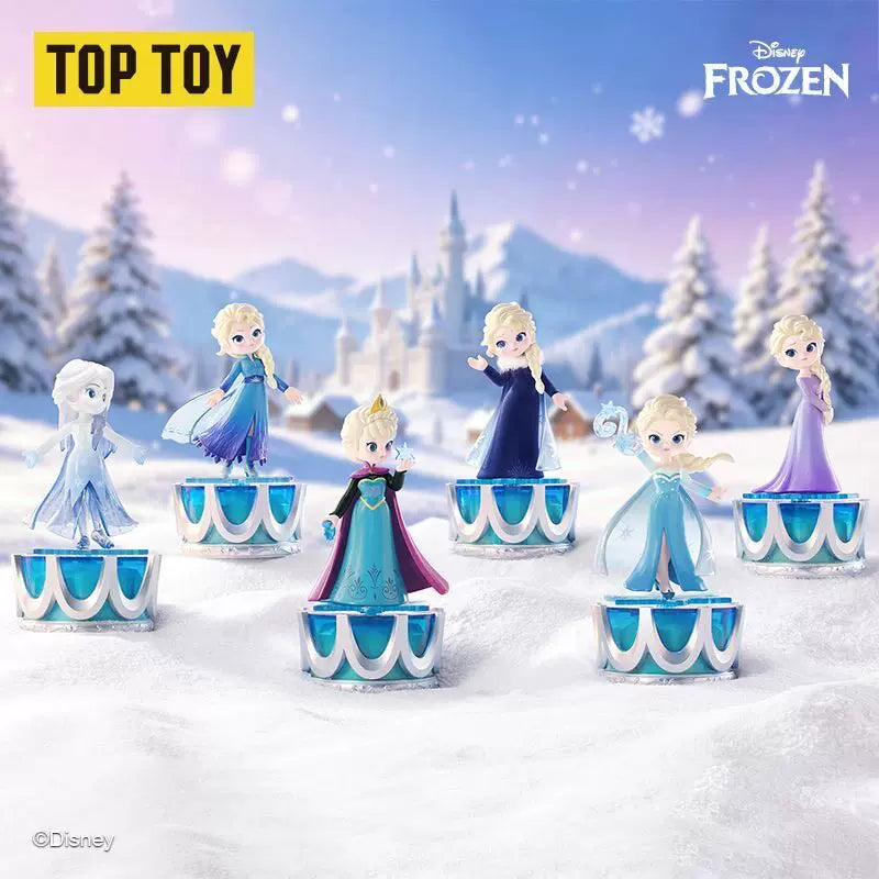TOPTOY Disney Frozen Queen Return Series Music Box Display Figures Blind Box