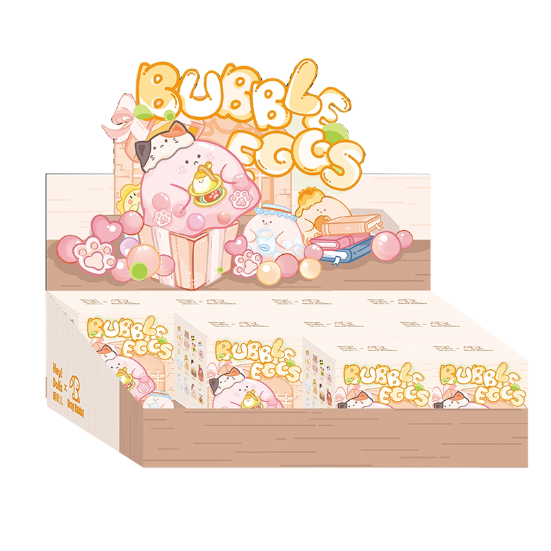 【T】BUBBLE EGGS Full Of Stuffing Series Blind Box