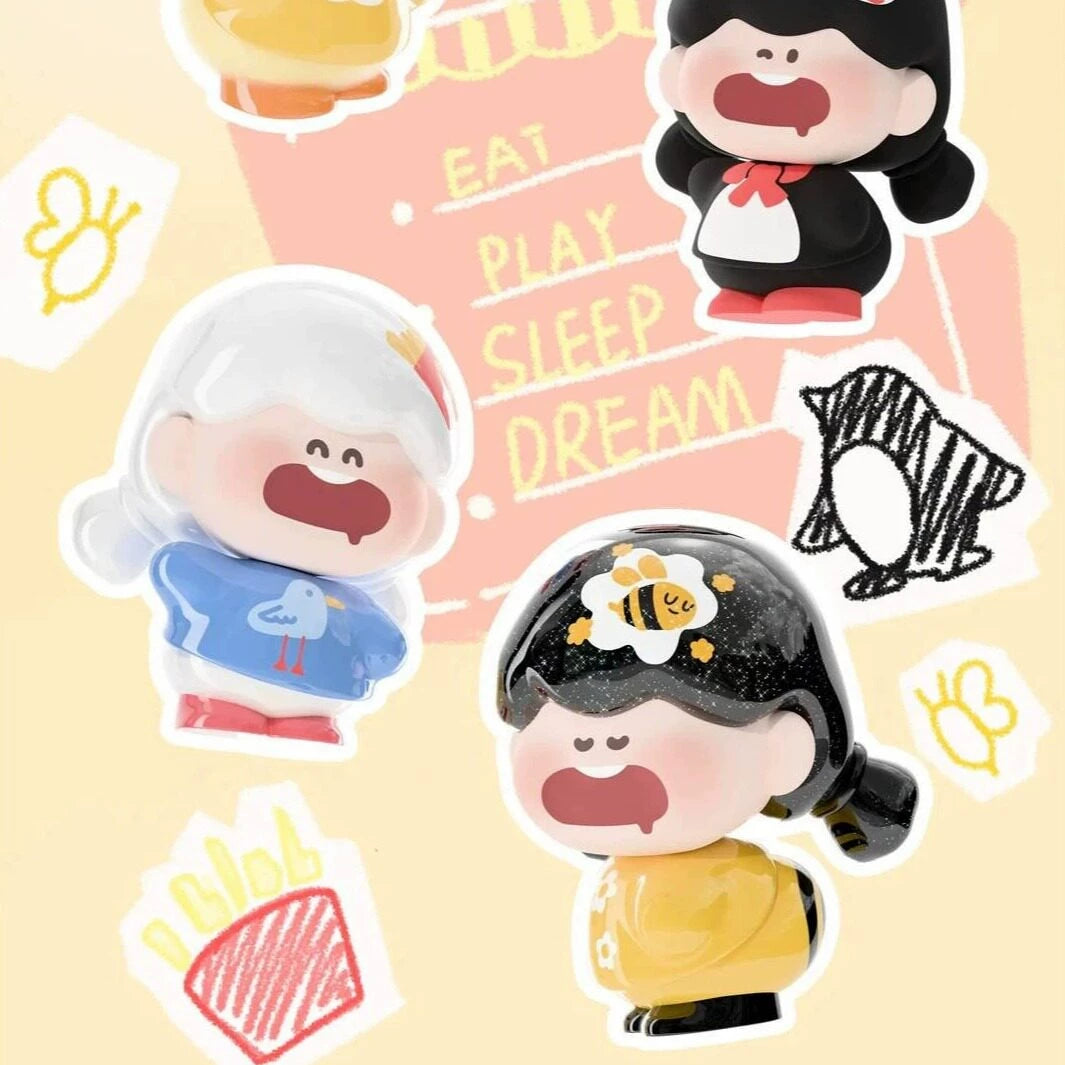 QUUPID Trainee Zoo Series Beans Blind Bag#Collectible Bean Figures #Kawaii Mini Beans #Tiny Pocket Beans