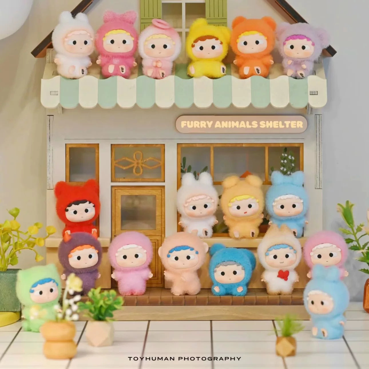 【T】OZAI-Furry Animals Shelter Blind Bag