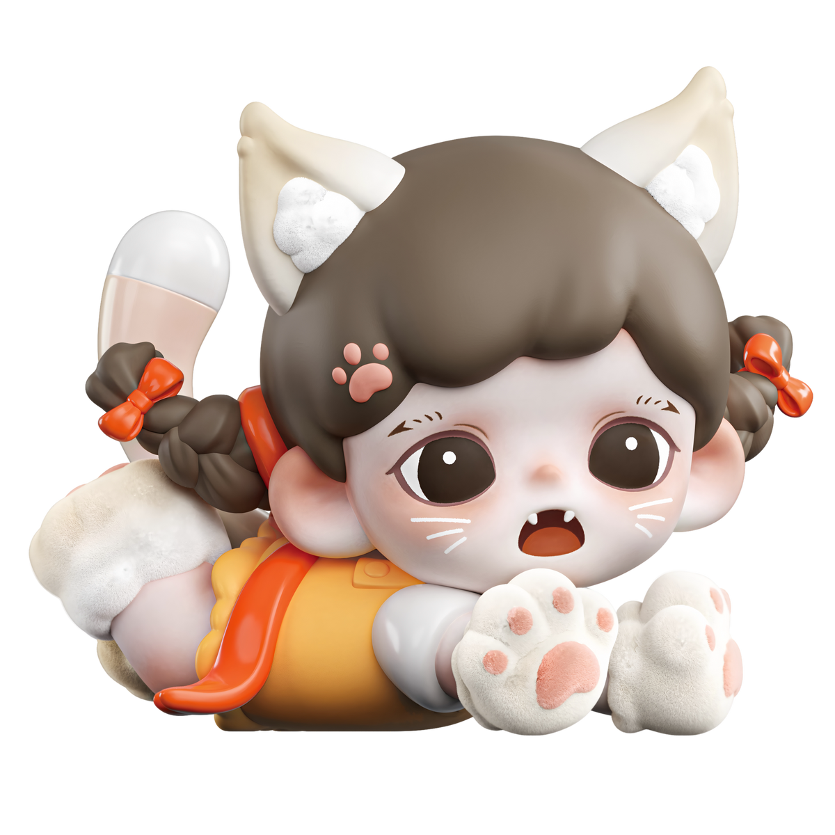 TNTSPACE Zoraa Meow Cat Face Club series MINI unbox toy#FigureHaul  #NewFigure  #DeskFigure 