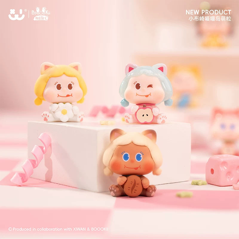 Little Boookii Meow Meow Island Medium Box#Tiny Bean Collectible #Kawaii Mini Beans #Tiny Pocket Beans
