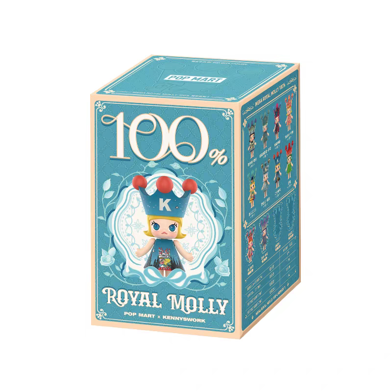 【O】POP MART MEGA ROYAL MOLLY100% Series Blind Box#AnimeFigure #CollectibleStatue #LimitedRun #MysteryFigure