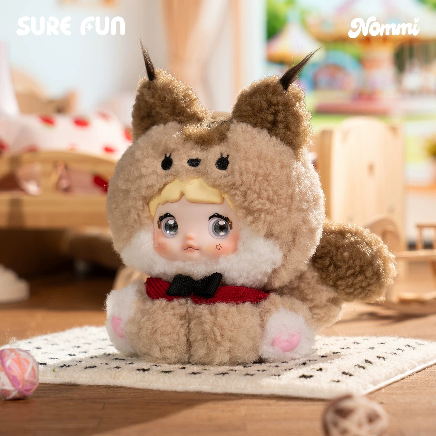 【T】Nommi Sitting Zoo Series Plush Blind Box