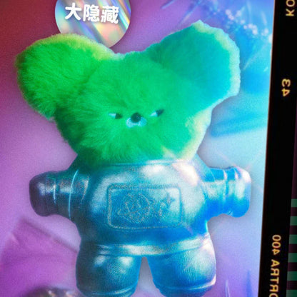 【X】WASABI BEAR B3K VIBE Series Plush Keychain Blind Box#Collectible Plush #Mystery Plush Doll #Kawaii Plush Figure