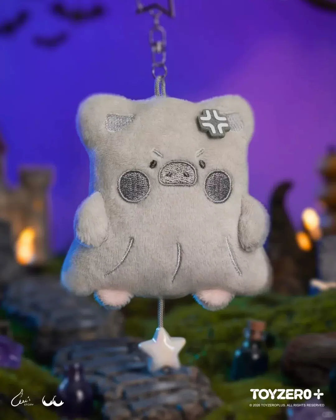 LuLu the Piggy Horror Story Series-Moody Boo Plush Keychain Blind Box#AnimeFigure#Collectibles#MysteryFigure