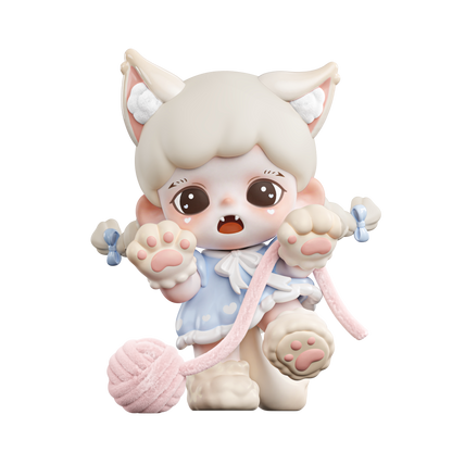 TNTSPACE Zoraa Meow Cat Face Club series MINI unbox toy#FigureHaul  #NewFigure  #DeskFigure 