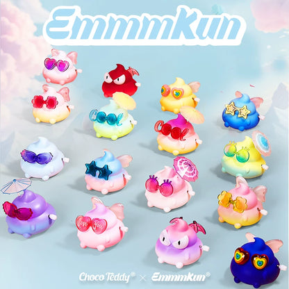 Emmmkun rock together series Wind-up movable blind box#Collectible Bean Figures #Kawaii Mini Beans #Tiny Pocket Beans