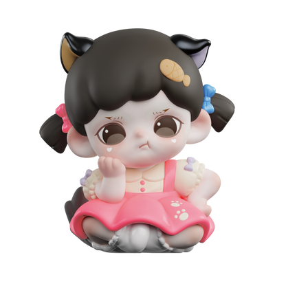 TNTSPACE Zoraa Meow Cat Face Club series MINI unbox toy#FigureHaul  #NewFigure  #DeskFigure 