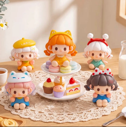 【T】Titi Animal Tea Party Series Blind Box#blindbox#beans#collectibles