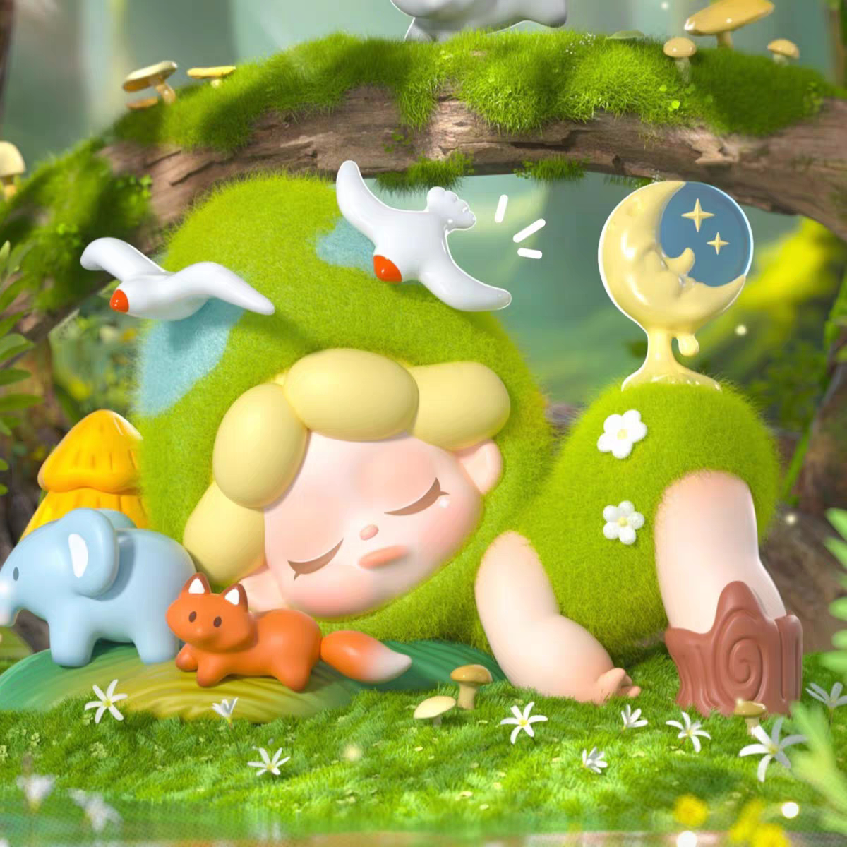 DODO SUGAR Wendy At Sunset And Moonrise Series Blind Box