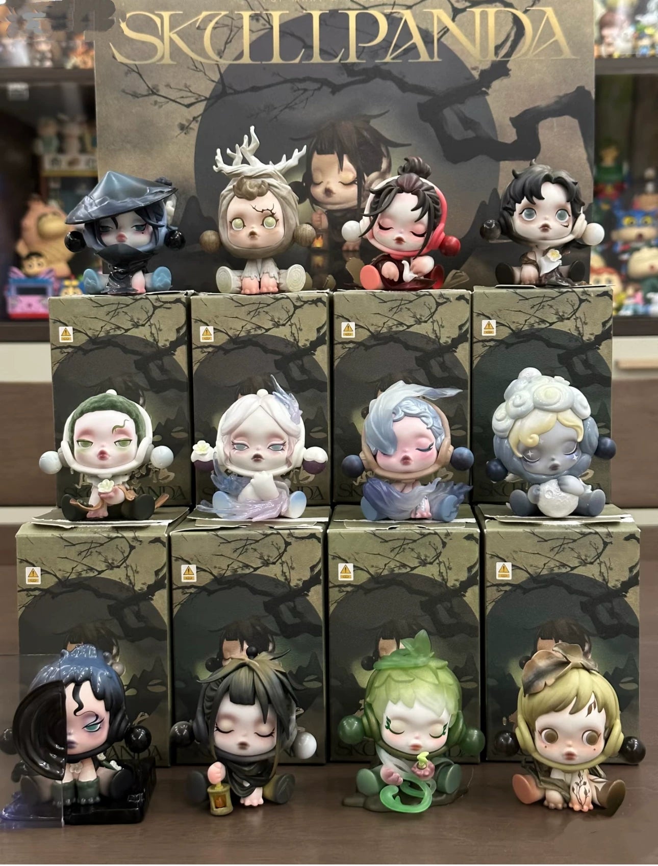 SP The Ink Plum Blossom Series Blind Box Figures