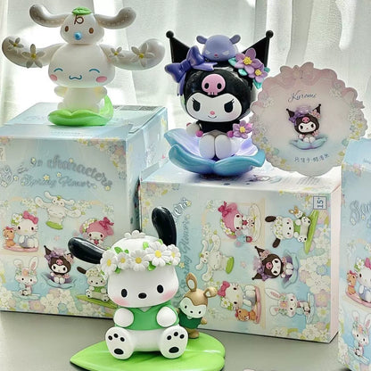 Sanrio characters Spring Flower Series Figures Blind Box