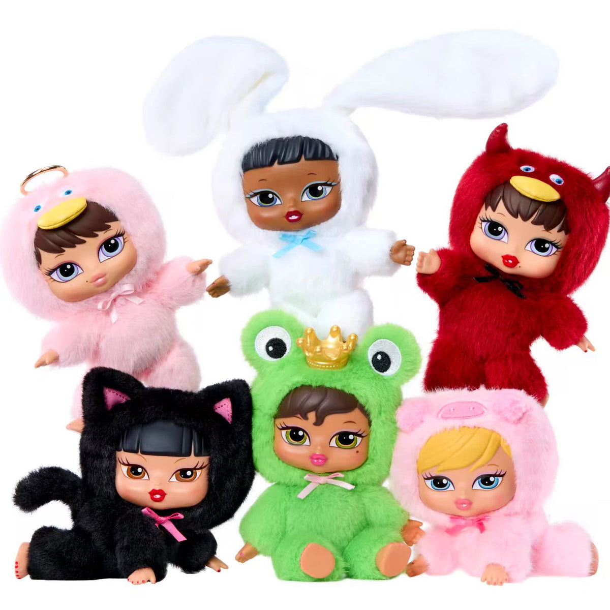 Bratz Bratziez Iconz Series Plush Keychain Blind Box#blindbox#collectibles#plush