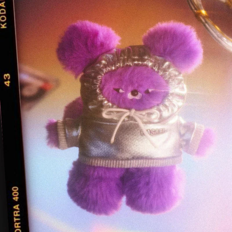 【X】WASABI BEAR B3K VIBE Series Plush Keychain Blind Box#Collectible Plush #Mystery Plush Doll #Kawaii Plush Figure