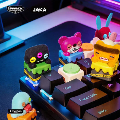 【O】Fuggler Mechanical Keyboard Caps Series Blind Box#BlindBoxFigure #AnimeCollector #DeskFigure 