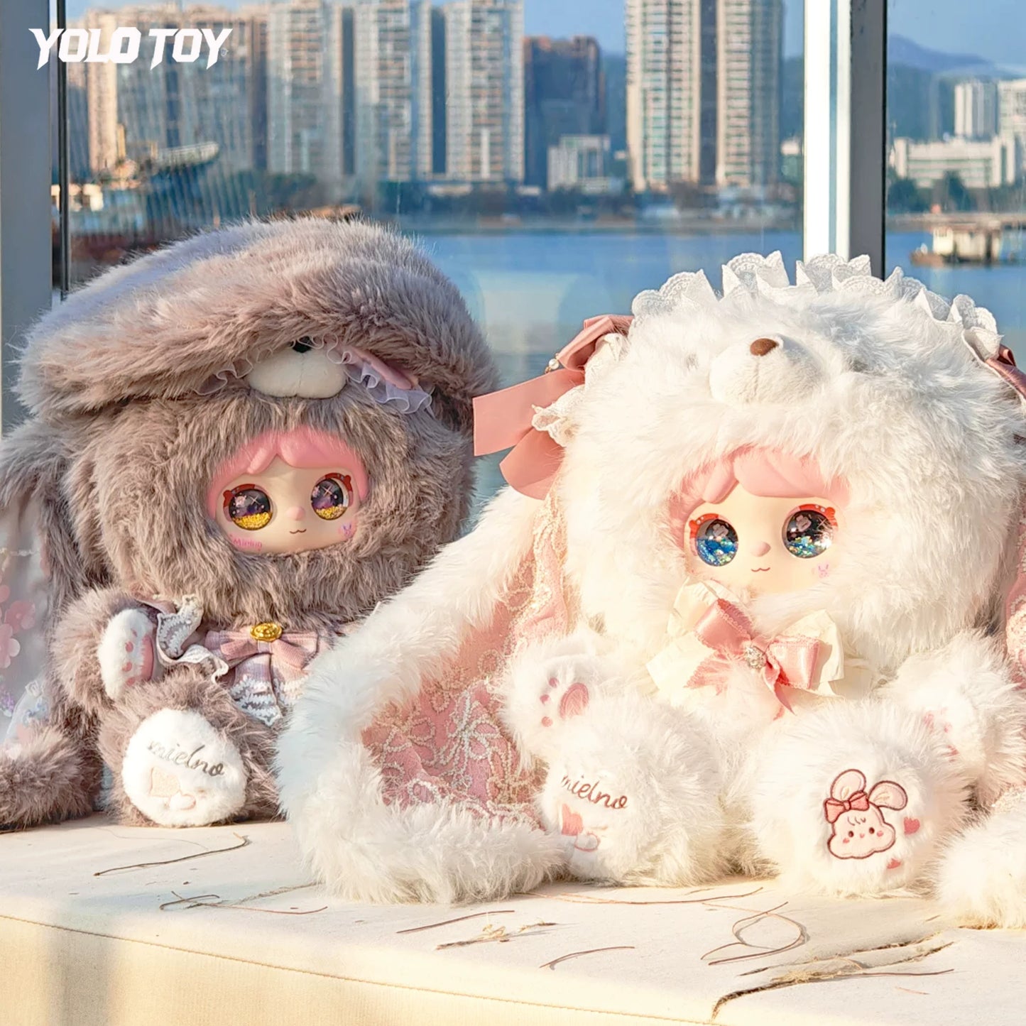 【T】Mielno 800% Body Cat Rabbit Diary Series Plush Blind Box