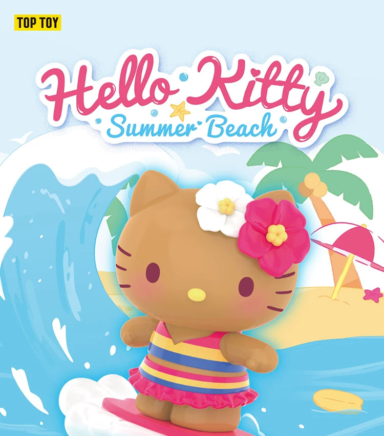 TOPTOY Hello Kitty Summer Beach Series Blind Box